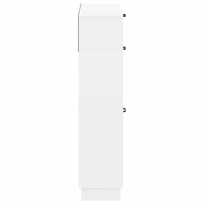Dulap pentru pantofi HOORN 78 x 24 x 100 cm Lemn prelucrat Alb WALTI