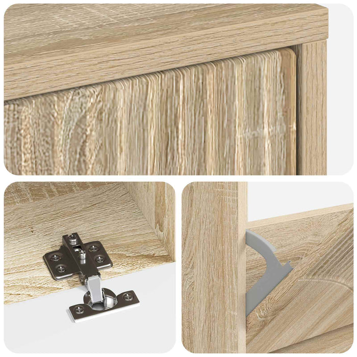 Dulap pentru pantofi HOORN 78 x 24 x 100 cm Lemn prelucrat WALTI