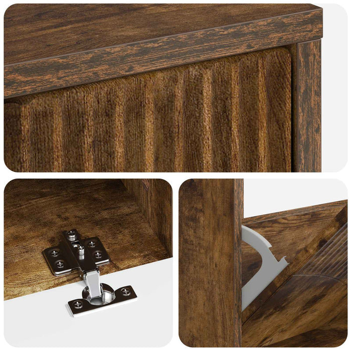 Dulap pentru pantofi HOORN 78 x 24 x 100 cm Lemn prelucrat WALTI