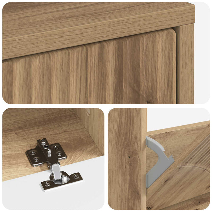 Dulap pentru pantofi HOORN 78 x 24 x 100 cm Lemn prelucrat WALTI