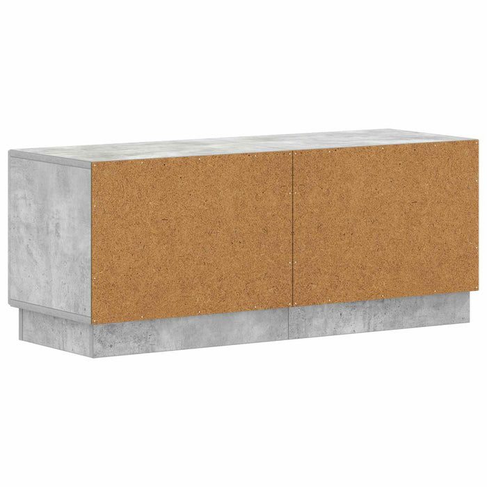 Cabinet TV Gri Beton Lemn prelucrat WALTI