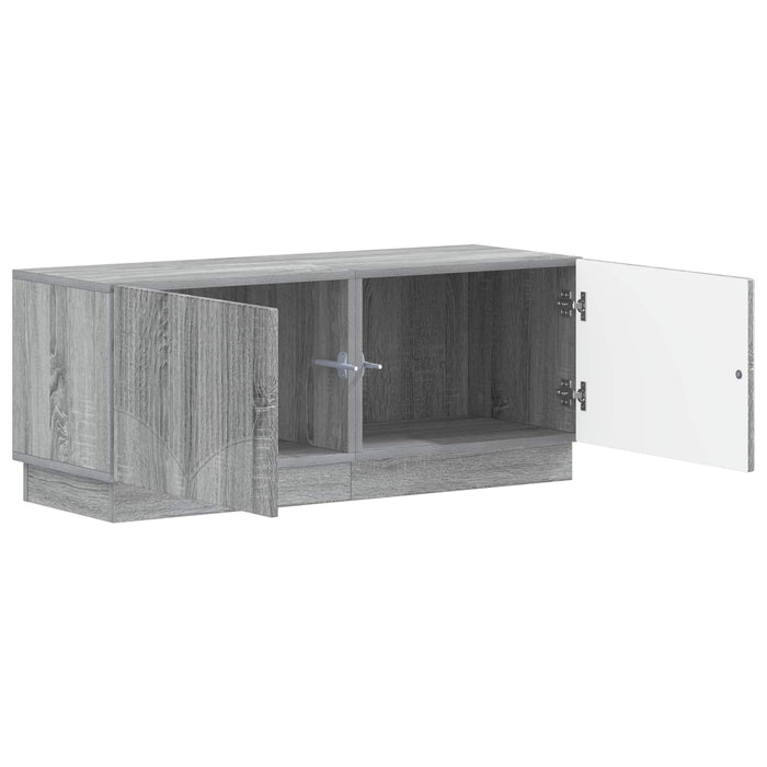 Cabinet TV Sonoma gri Lemn prelucrat WALTI