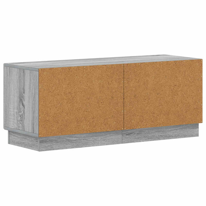Cabinet TV Sonoma gri Lemn prelucrat WALTI