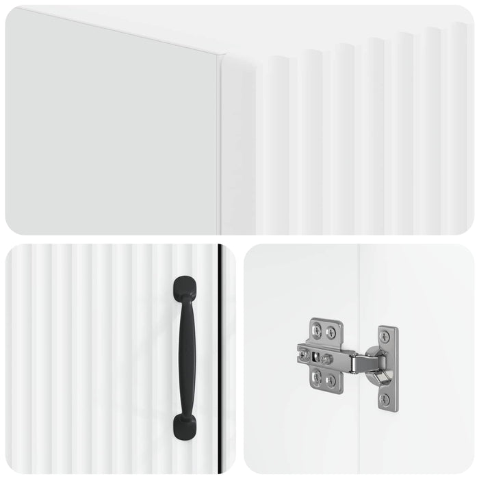Dulap pentru toaletă HOORN Alb 66 x 25,5 x 190 cm WALTI
