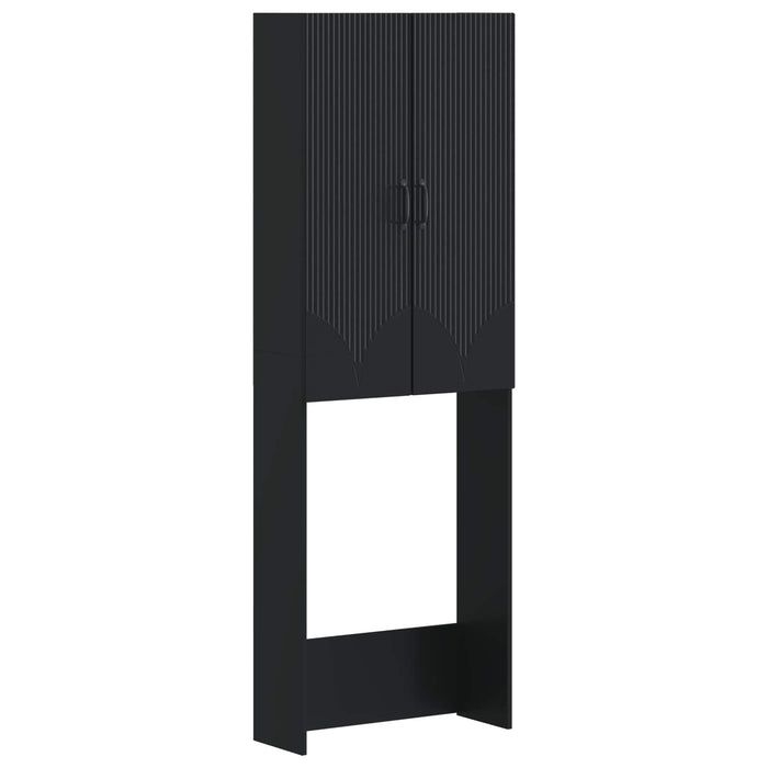Dulap pentru toaletă HOORN Negru 66 x 25,5 x 190 cm WALTI