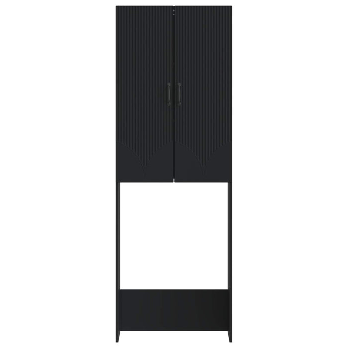 Dulap pentru toaletă HOORN Negru 66 x 25,5 x 190 cm WALTI