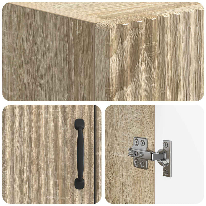 Dulap pentru toaletă HOORN Stejar Sonoma 66 x 25,5 x 190 cm WALTI