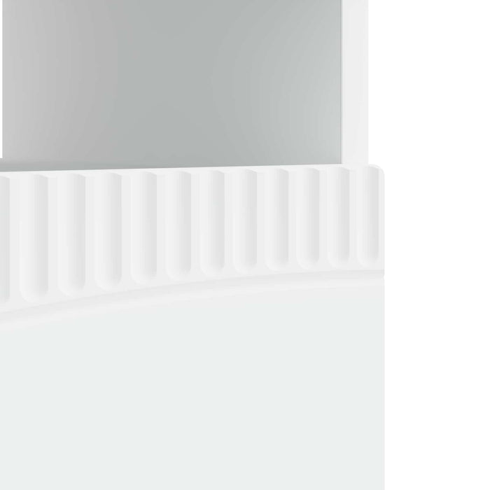 Cabinet TV cu LED Alb Lemn prelucrat WALTI