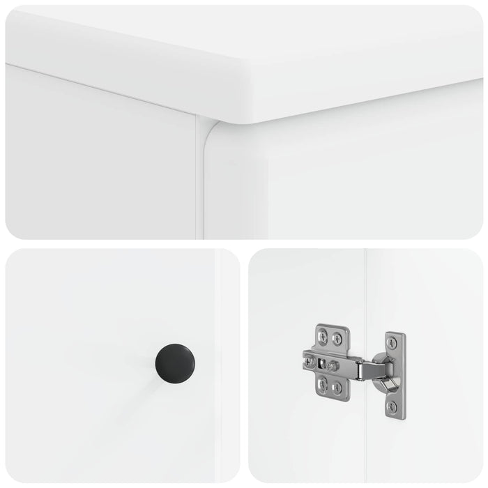 Dulap pentru Chiuveta de Baie BREDA Alb 59,5 x 31,5 x 59 cm - WALTI WALTI