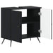 Dulap pentru Chiuveta de Baie BREDA Negru 59,5 x 31,5 x 59 cm - WALTI WALTI