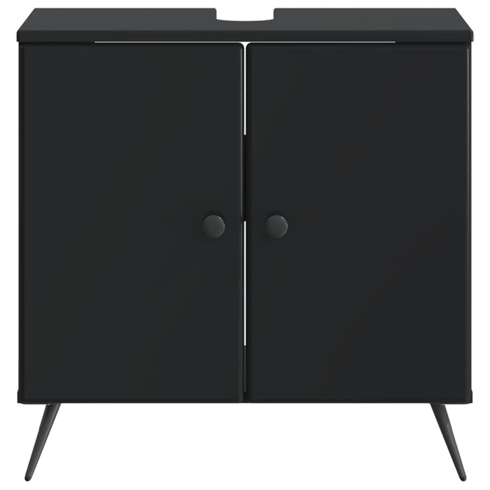 Dulap pentru Chiuveta de Baie BREDA Negru 59,5 x 31,5 x 59 cm - WALTI WALTI