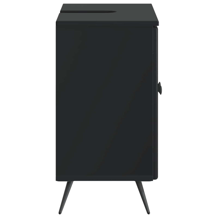 Dulap pentru Chiuveta de Baie BREDA Negru 59,5 x 31,5 x 59 cm - WALTI WALTI