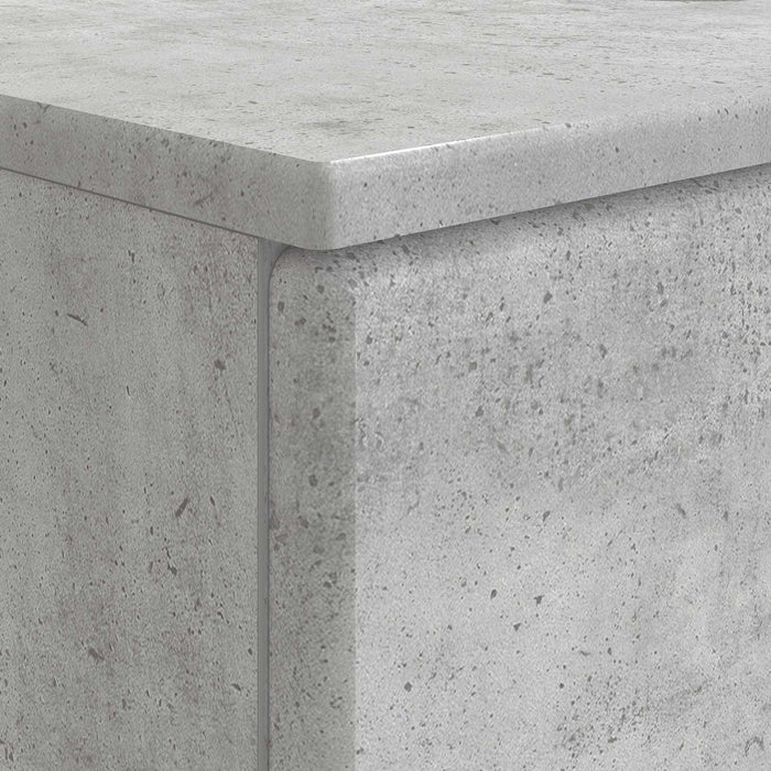 Dulap pentru Chiuveta de Baie BREDA Gri Beton 82 x 41 x 59 cm - WALTI WALTI