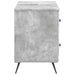 Dulap pentru Chiuveta de Baie BREDA Gri Beton 82 x 41 x 59 cm - WALTI WALTI