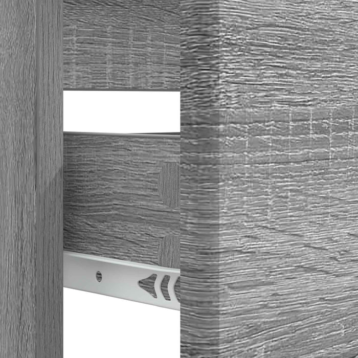 Dulap pentru Chiuveta de Baie BREDA Sonoma gri 82 x 41 x 59 cm - WALTI WALTI