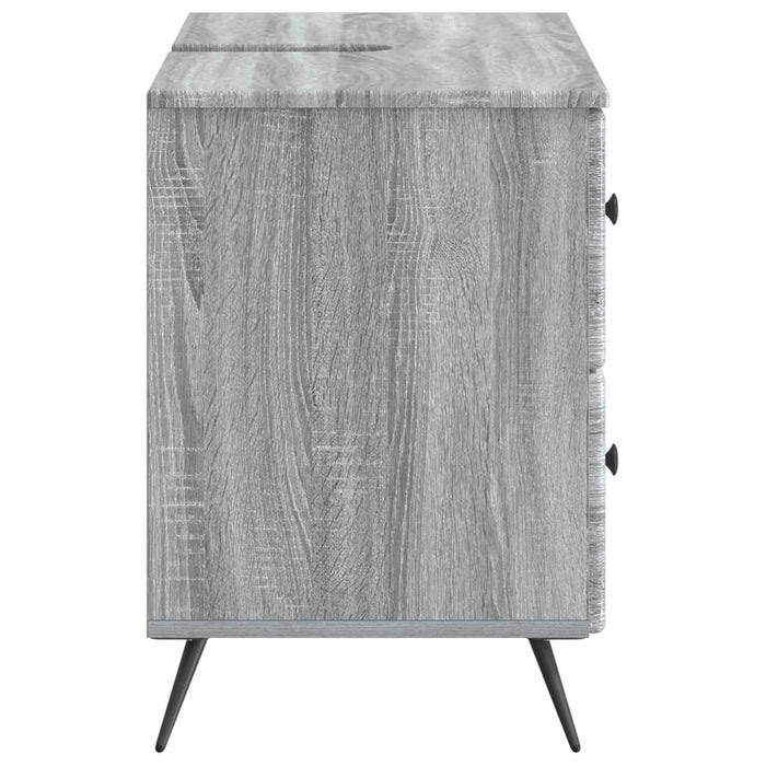 Dulap pentru Chiuveta de Baie BREDA Sonoma gri 82 x 41 x 59 cm - WALTI WALTI