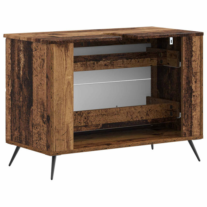 Dulap pentru Chiuveta de Baie BREDA Lemn vechi 82 x 41 x 59 cm - WALTI WALTI