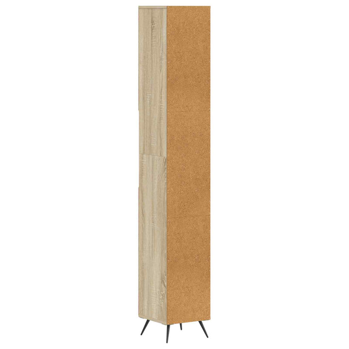 Cabinet de Baie cu Raft Deschis BREDA Stejar Sonoma WALTI