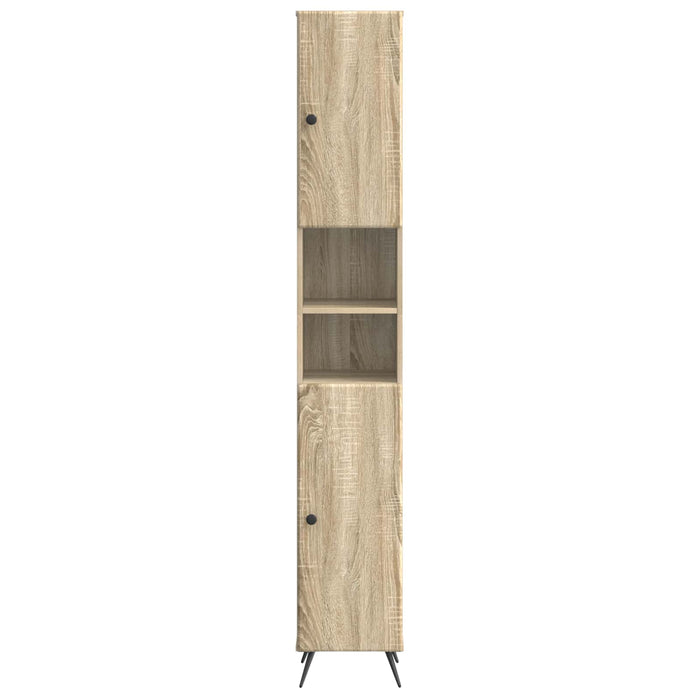 Cabinet de Baie cu Raft Deschis BREDA Stejar Sonoma WALTI