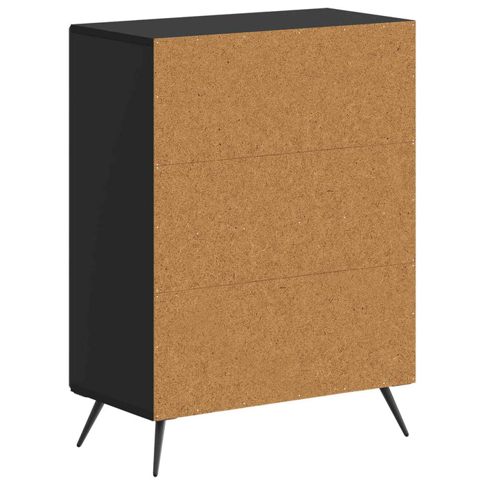 Dulap de Depozitare pentru Baie BREDA Negru 59,5 x 31 x 80 cm WALTI