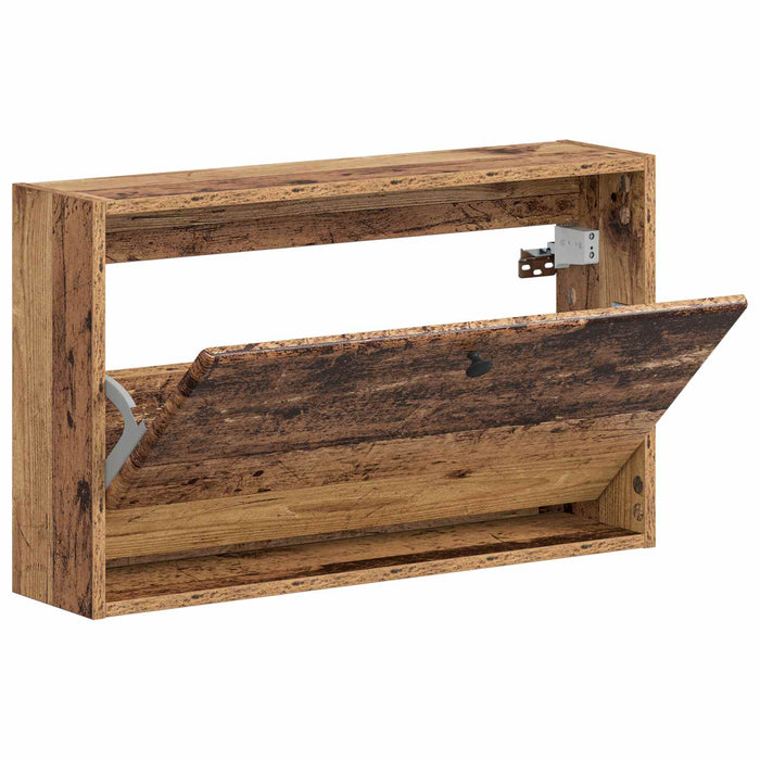 Dulap pentru pantofi montat pe perete BREDA 71 x 17 x 43 cm WALTI