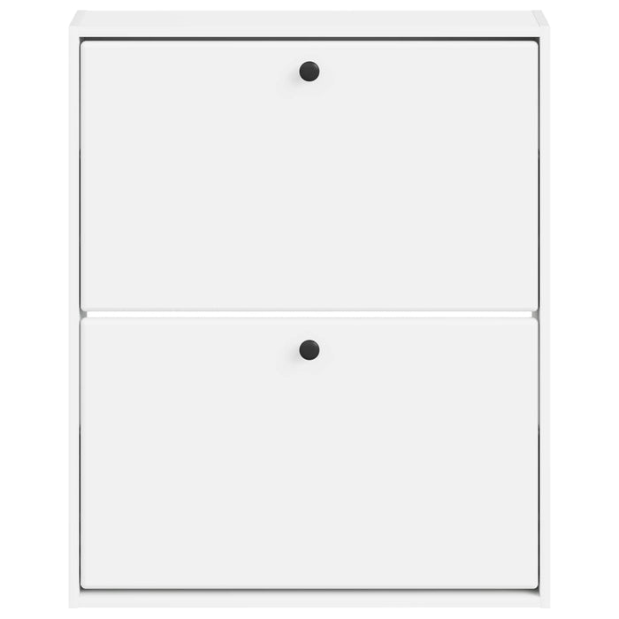Dulap pentru pantofi montat pe perete BREDA 71 x 17 x 86 cm Alb WALTI