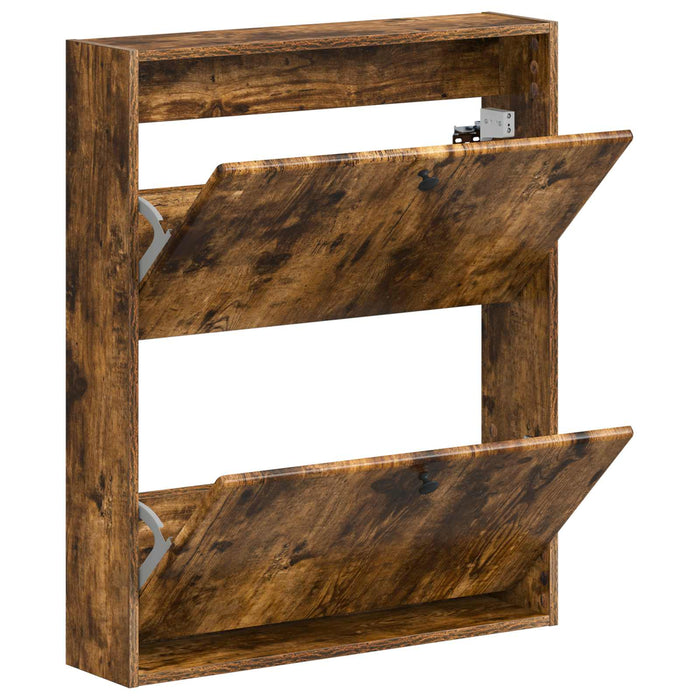 Dulap pentru pantofi montat pe perete BREDA 71 x 17 x 86 cm WALTI
