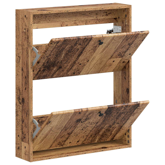 Dulap pentru pantofi montat pe perete BREDA 71 x 17 x 86 cm WALTI