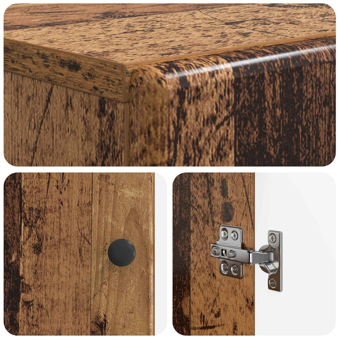 Dulap pentru pantofi BREDA 59,5 x 39,5 x 90 cm Lemn prelucrat - WALTI WALTI