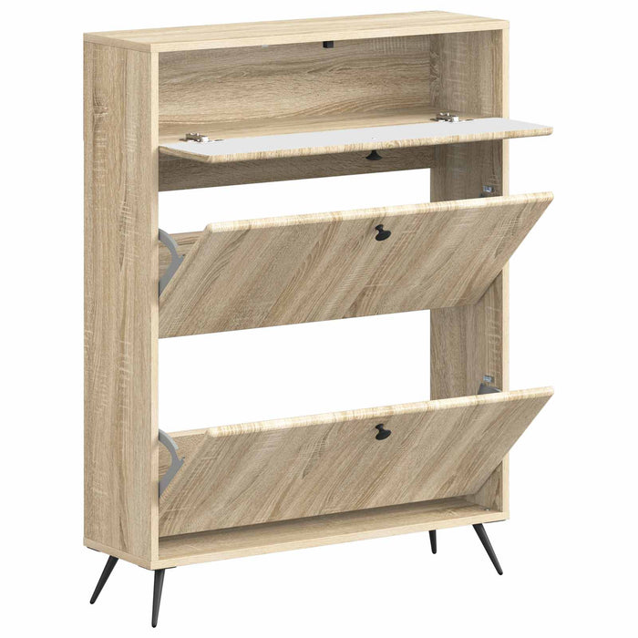 Dulap pentru pantofi BREDA 78 x 24 x 103 cm Lemn prelucrat WALTI