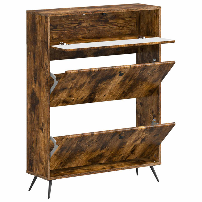 Dulap pentru pantofi BREDA 78 x 24 x 103 cm Lemn prelucrat WALTI