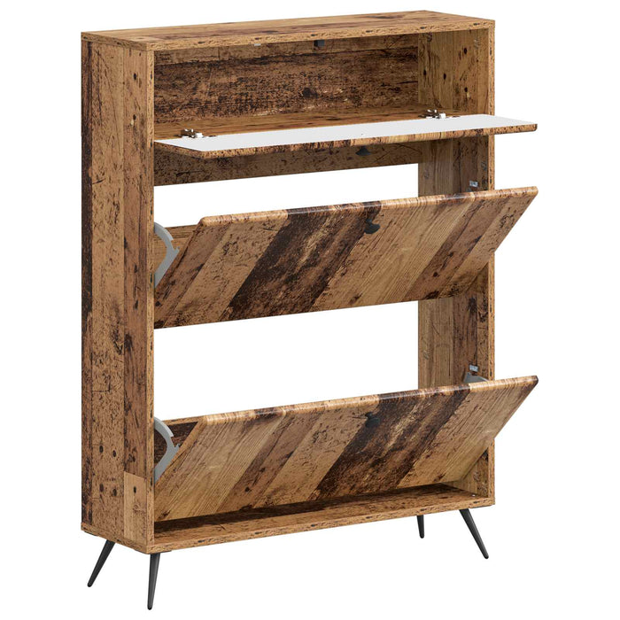 Dulap pentru pantofi BREDA 78 x 24 x 103 cm Lemn prelucrat WALTI
