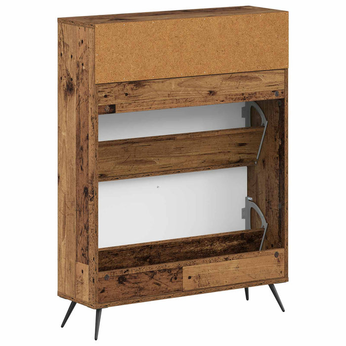 Dulap pentru pantofi BREDA 78 x 24 x 103 cm Lemn prelucrat WALTI