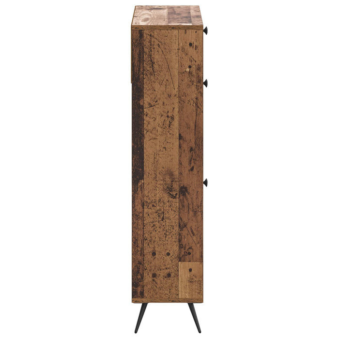 Dulap pentru pantofi BREDA 78 x 24 x 103 cm Lemn prelucrat WALTI