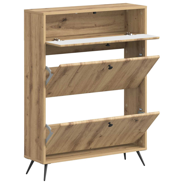 Dulap pentru pantofi BREDA 78 x 24 x 103 cm Lemn prelucrat WALTI