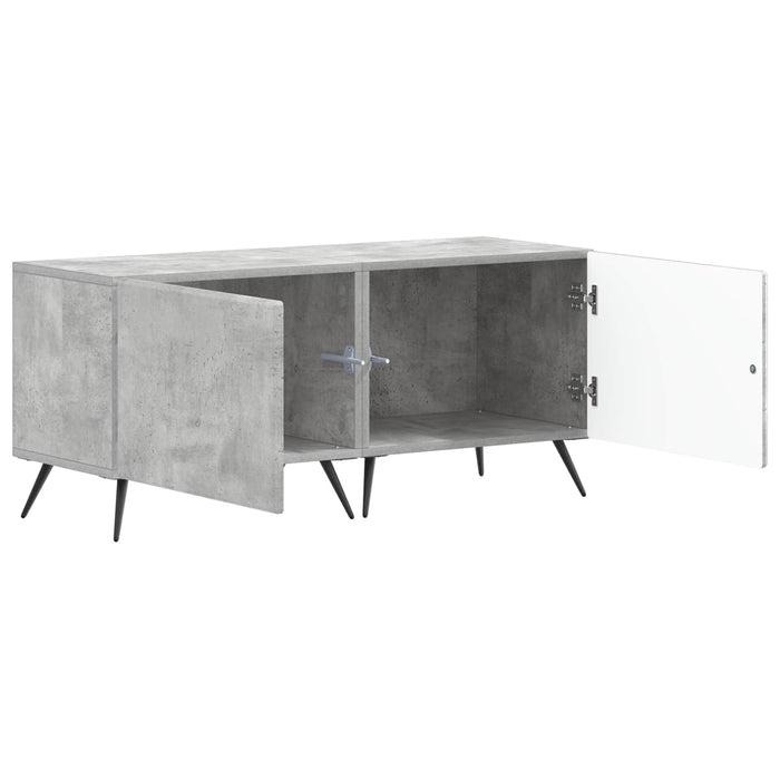 Cabinet TV Gri Beton Lemn prelucrat WALTI