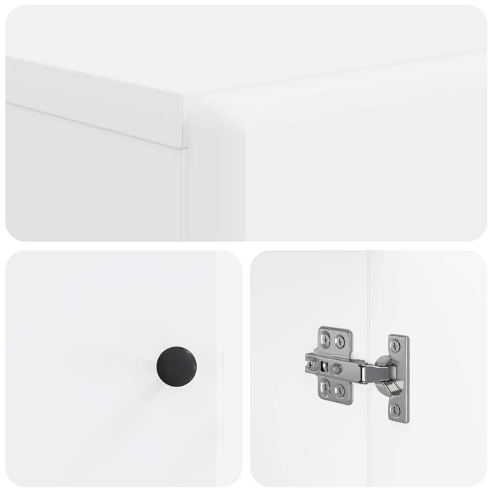 Dulap pentru toaletă BREDA Alb 66 x 25,5 x 190 cm WALTI