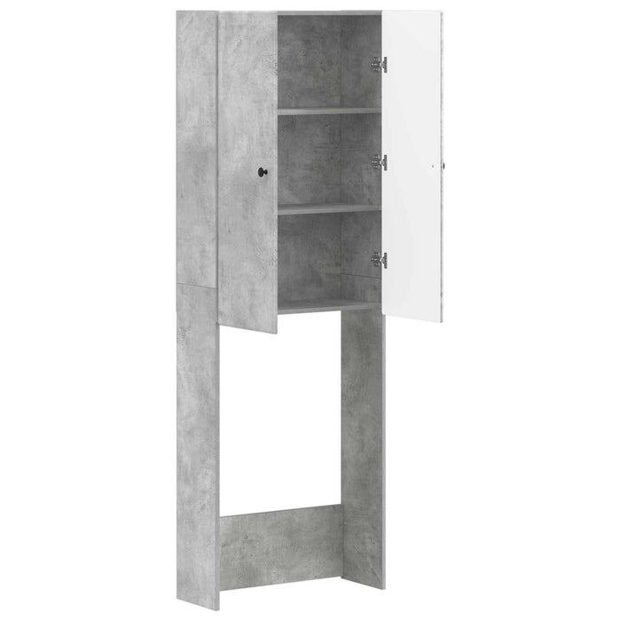 Dulap pentru toaletă BREDA Gri Beton 66 x 25,5 x 190 cm WALTI