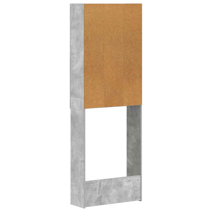 Dulap pentru toaletă BREDA Gri Beton 66 x 25,5 x 190 cm WALTI