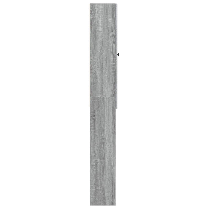 Dulap pentru toaletă BREDA Sonoma gri 66 x 25,5 x 190 cm WALTI