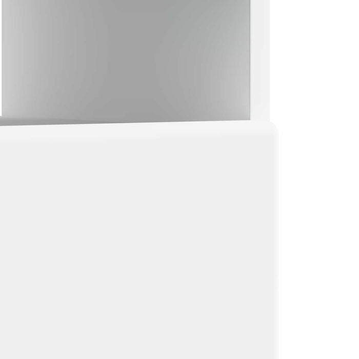 Cabinet TV cu LED Alb Lemn prelucrat WALTI