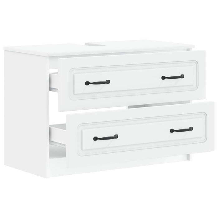 Dulap pentru Chiuveta de Baie UTRECHT Alb 82 x 41 x 56 cm - WALTI WALTI