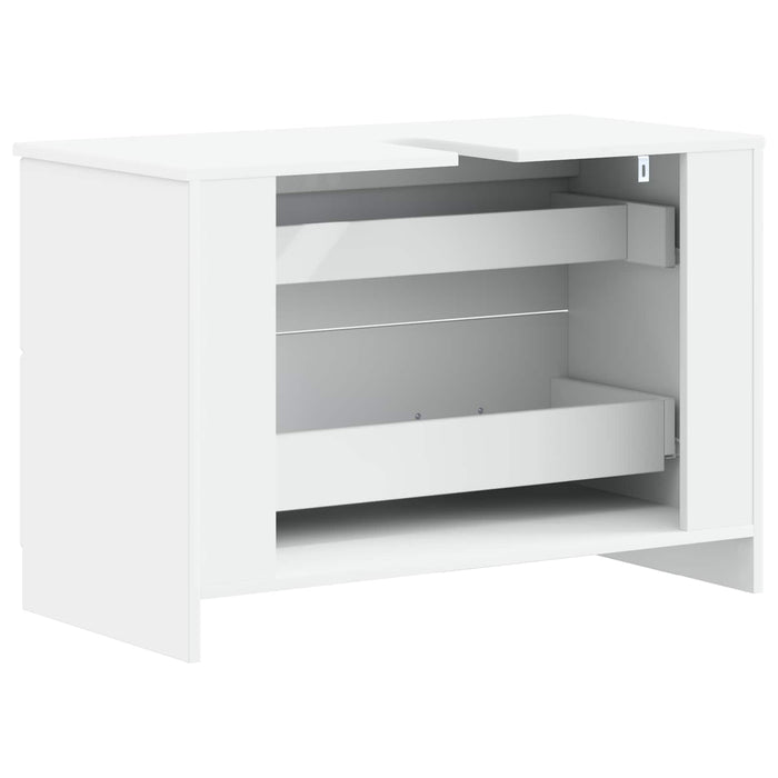 Dulap pentru Chiuveta de Baie UTRECHT Alb 82 x 41 x 56 cm - WALTI WALTI
