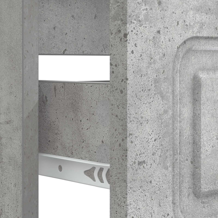 Dulap pentru Chiuveta de Baie UTRECHT Gri Beton 82 x 41 x 56 cm - WALTI WALTI