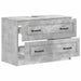 Dulap pentru Chiuveta de Baie UTRECHT Gri Beton 82 x 41 x 56 cm - WALTI WALTI