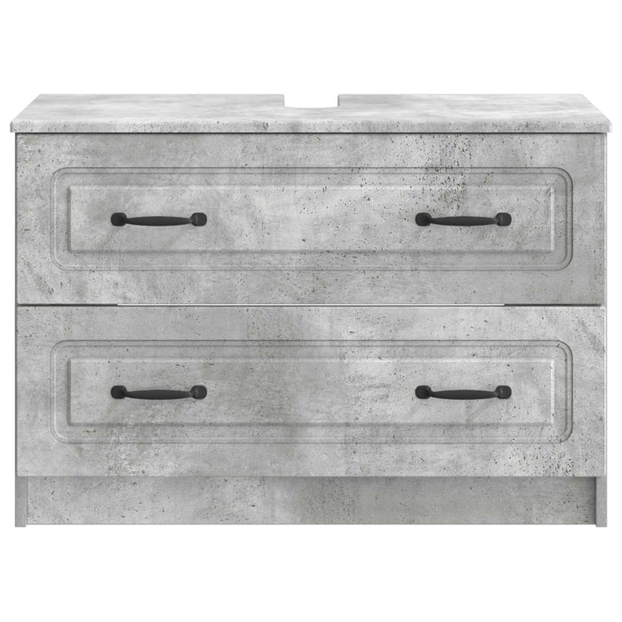 Dulap pentru Chiuveta de Baie UTRECHT Gri Beton 82 x 41 x 56 cm - WALTI WALTI