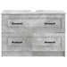 Dulap pentru Chiuveta de Baie UTRECHT Gri Beton 82 x 41 x 56 cm - WALTI WALTI
