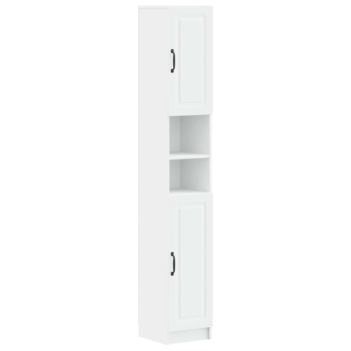 Cabinet de Baie cu Raft Deschis UTRECHT Alb 30 x 31 x 187 cm WALTI