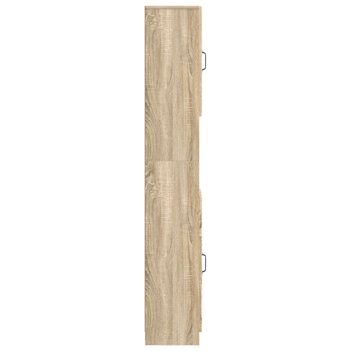Cabinet de Baie cu Raft Deschis UTRECHT Stejar Sonoma WALTI