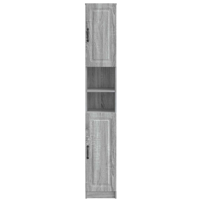 Cabinet de Baie cu Raft Deschis UTRECHT Sonoma gri WALTI